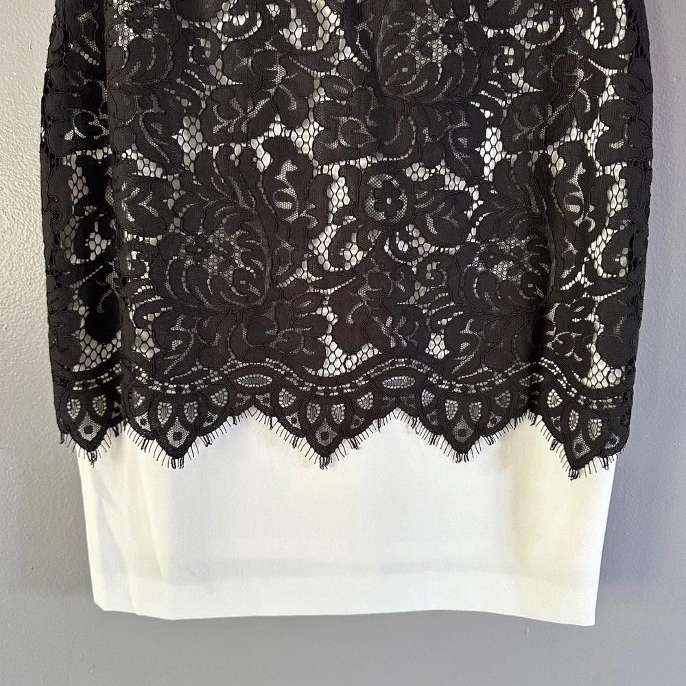 Lauren Ralph Lauren Tasha‎ Lace Overlay Sheath Dress SZ 6 NWT
